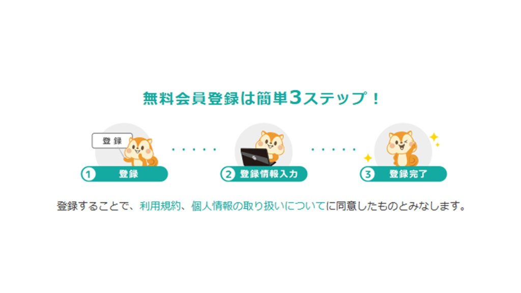 モッピーへの登録